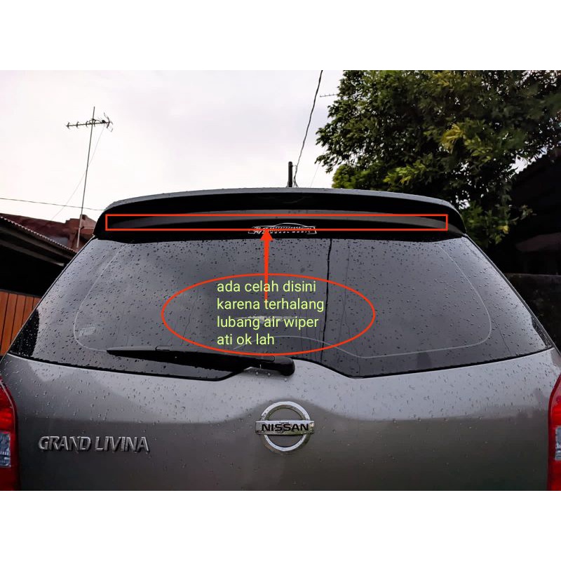 SPOILER GRAND LIVINA 2007-2013 MINIMALIS