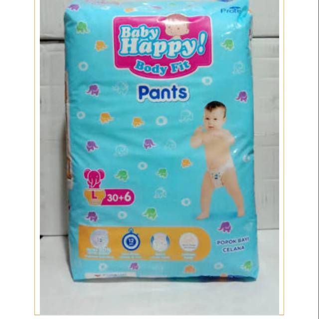 Pampers baby happy l30 +6