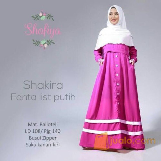 GAMIS SYAKIRA MAXY BALOTELLI || grosir_solo