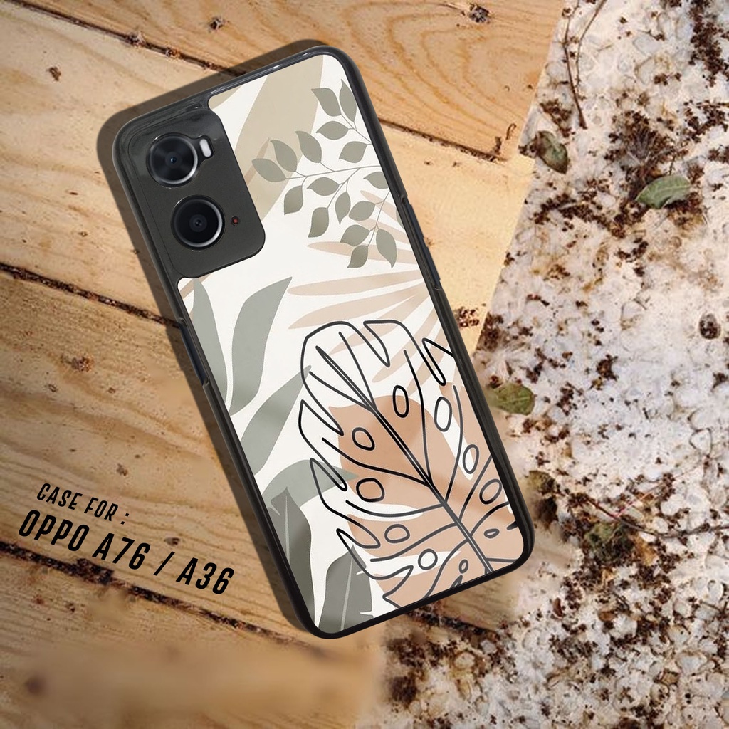 Case Oppo A76 / A36 - Fashion Case Motif AESTHETIC - Casing Oppo A76 / A36 - Case hp Oppo A76 / A36 