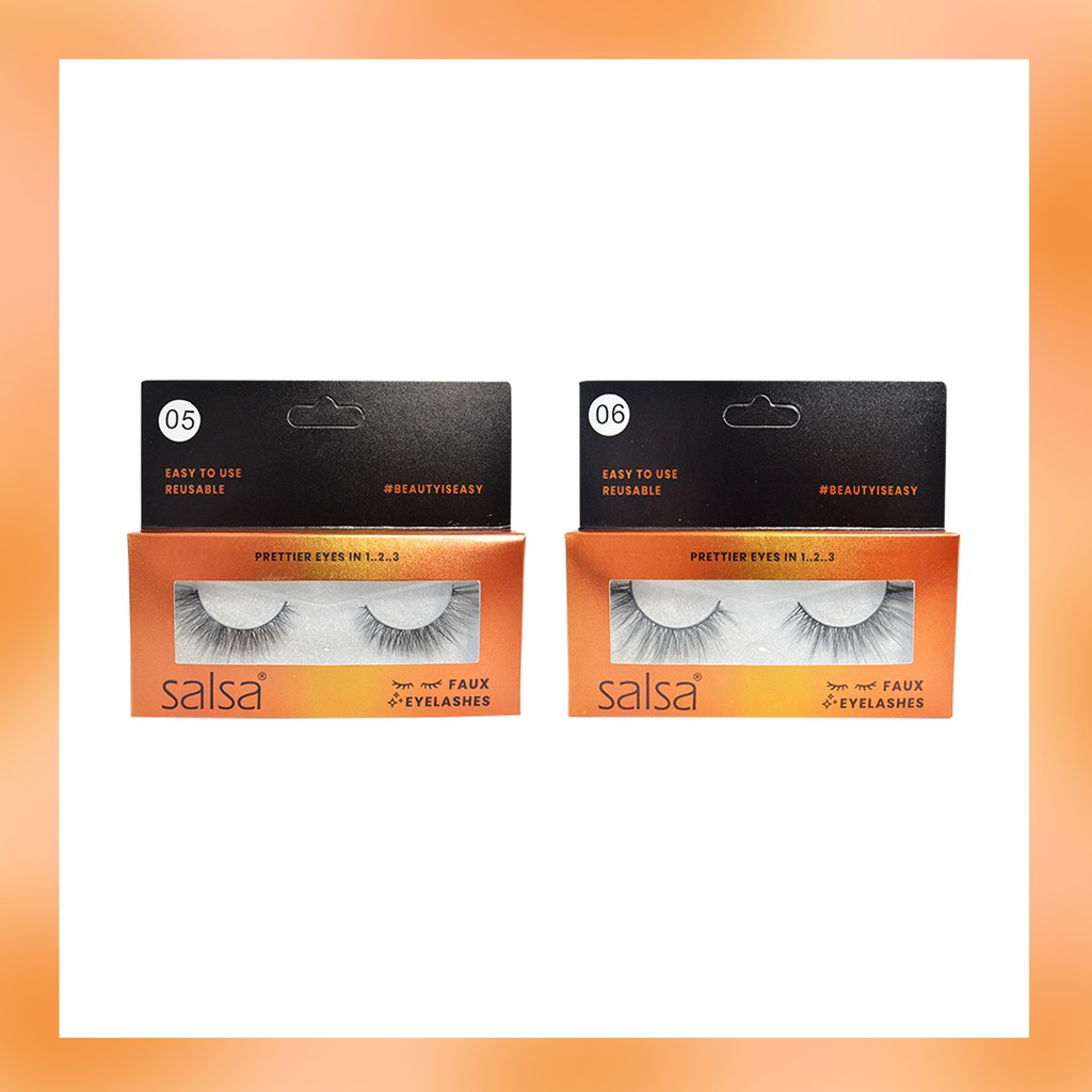 ★ BB ★ SALSA Faux Eyelashes - Bulu Mata Palsu Natural Fake Eyelash