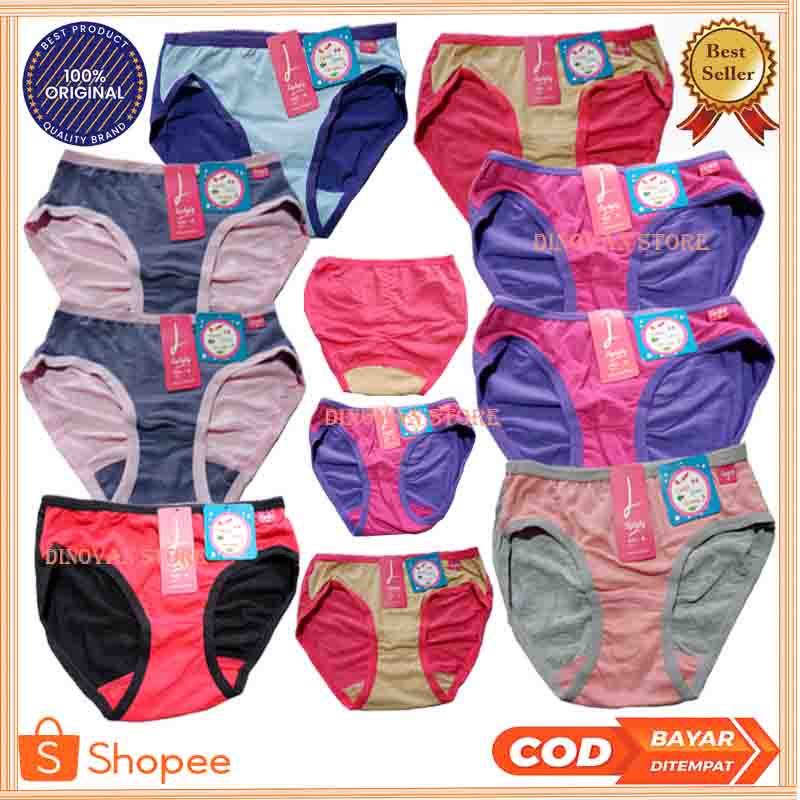 12 Pcs Celana Dalam Lydyly - Celana Dalam Wanita Dewasa - Celana Dalam Anak Cewek Lydyly - Cd Wnita 