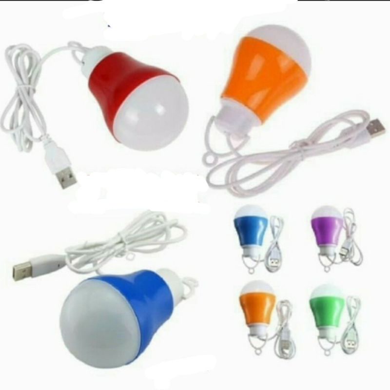 LAMPU BOHLAM LED USB