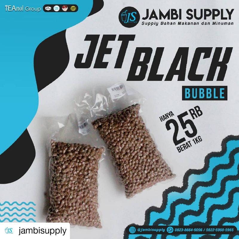 

bubble/Boba Jet Black