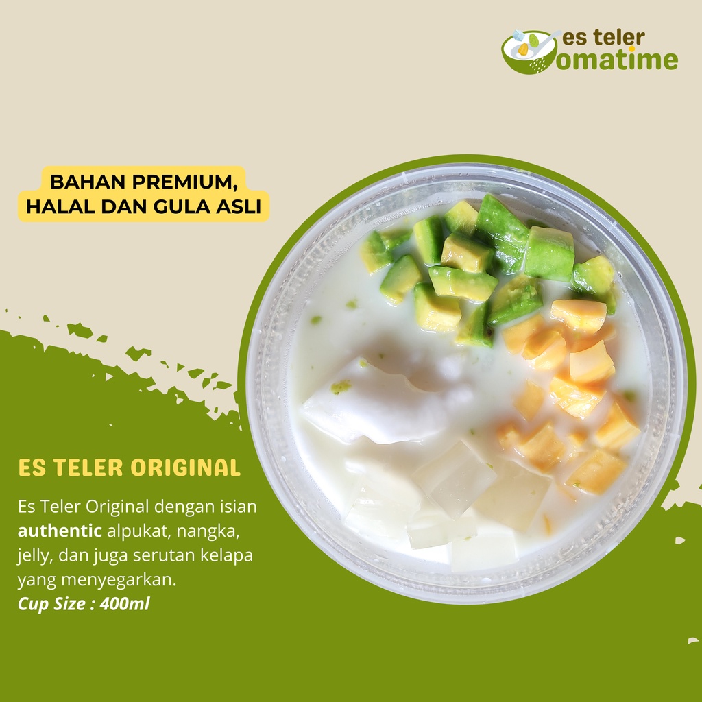 

ES TELER ORIGINAL / ES TELER ALPUKAT NANGKA KELAPA