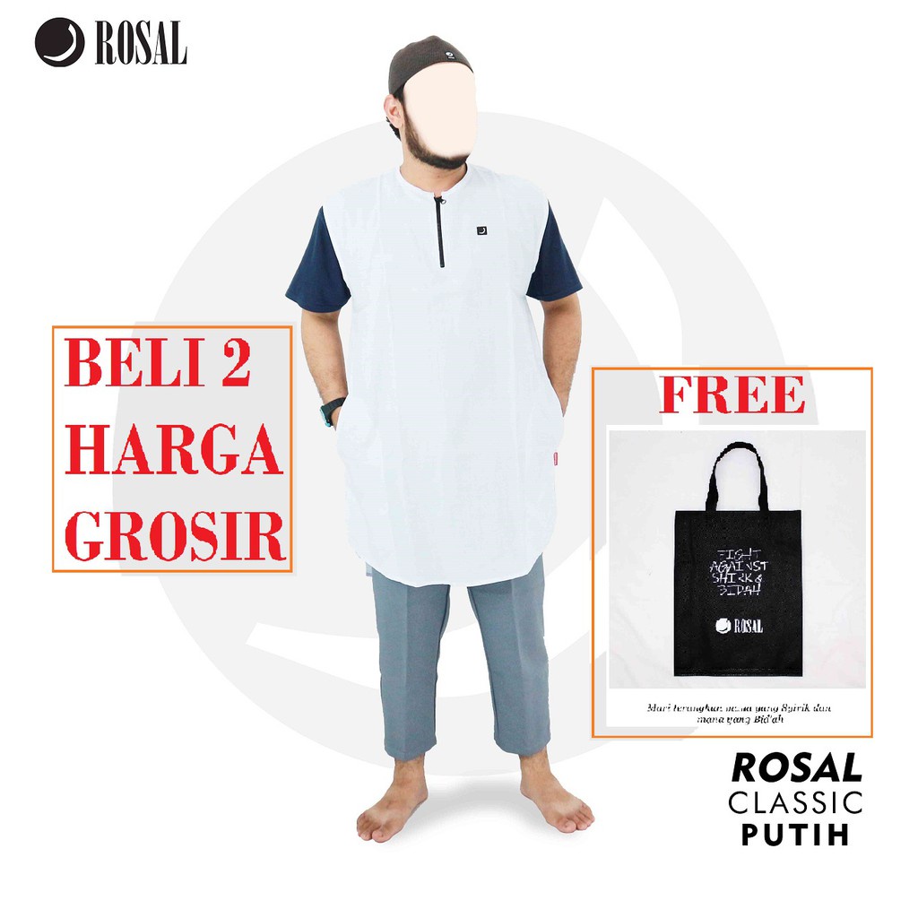 Rosal Rosal klasik classic Rompi shalat rompi sholat Rosal Original Rosal Murah Promo