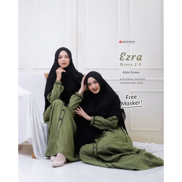 Gamis Yasmeera Ezra dress vol 2 / Gamis syari / Gamis Linen