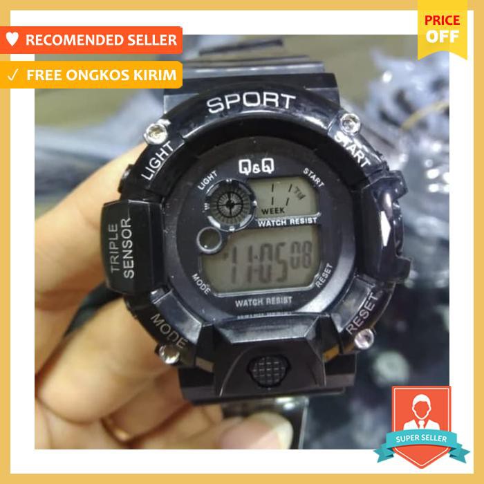 Jam Tangan Qnq Digital Sport Pria Remaja/Dewasa