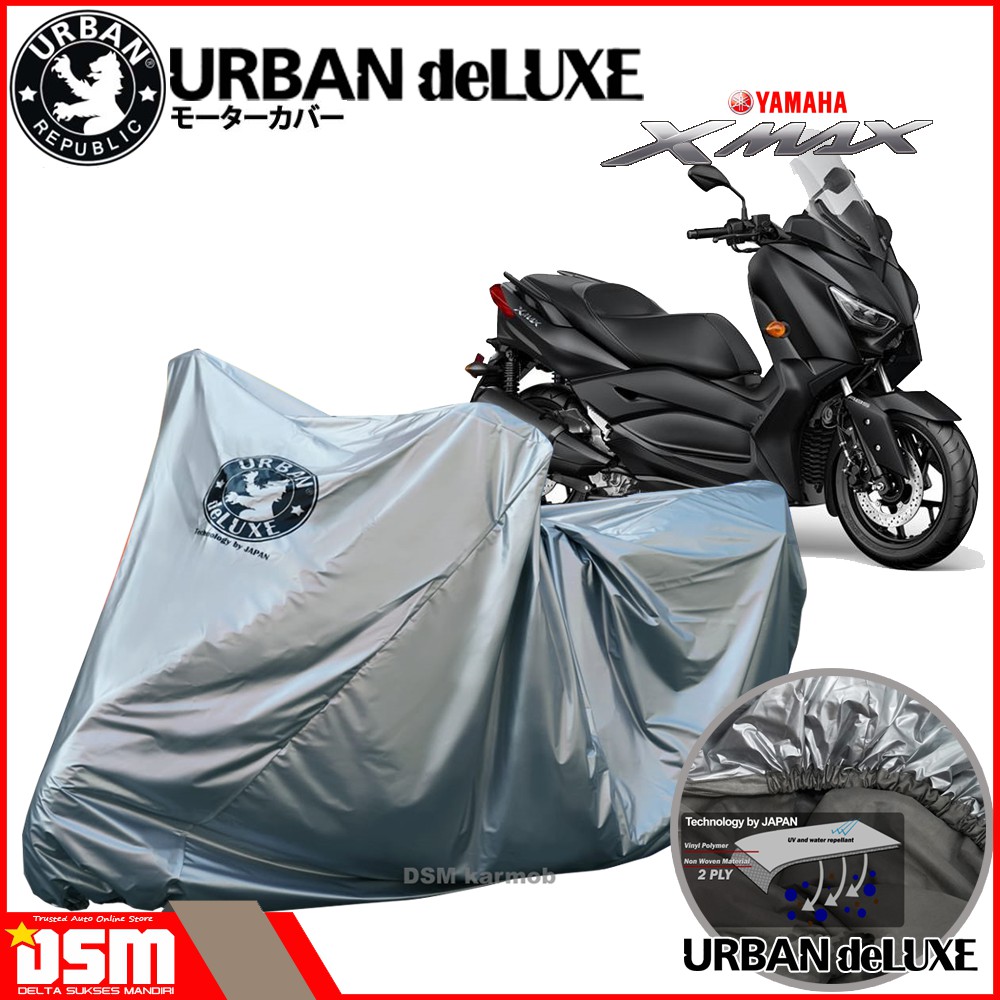 Urban Deluxe / Cover Motor 2 Lapis Yamaha XMAX 100% Waterproof Dan Anti Gores / DSM