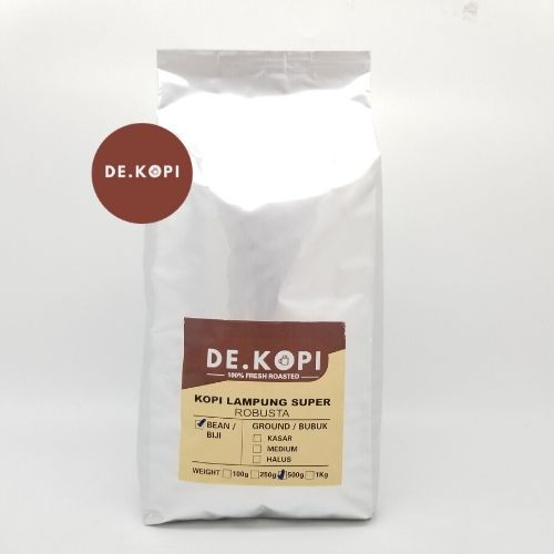 

PROMO Kopi Fresh Lampung Super Robusta Gram Roasted ngalaman Aroma i Semerbak
