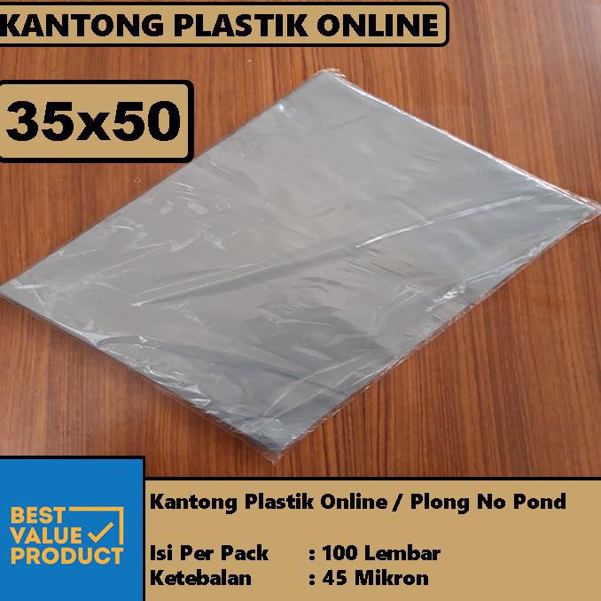 

Ready Stock] Kantong Plastik Hd Bungkus Tebal Tanpa Plong Packing Online Shop 35X50