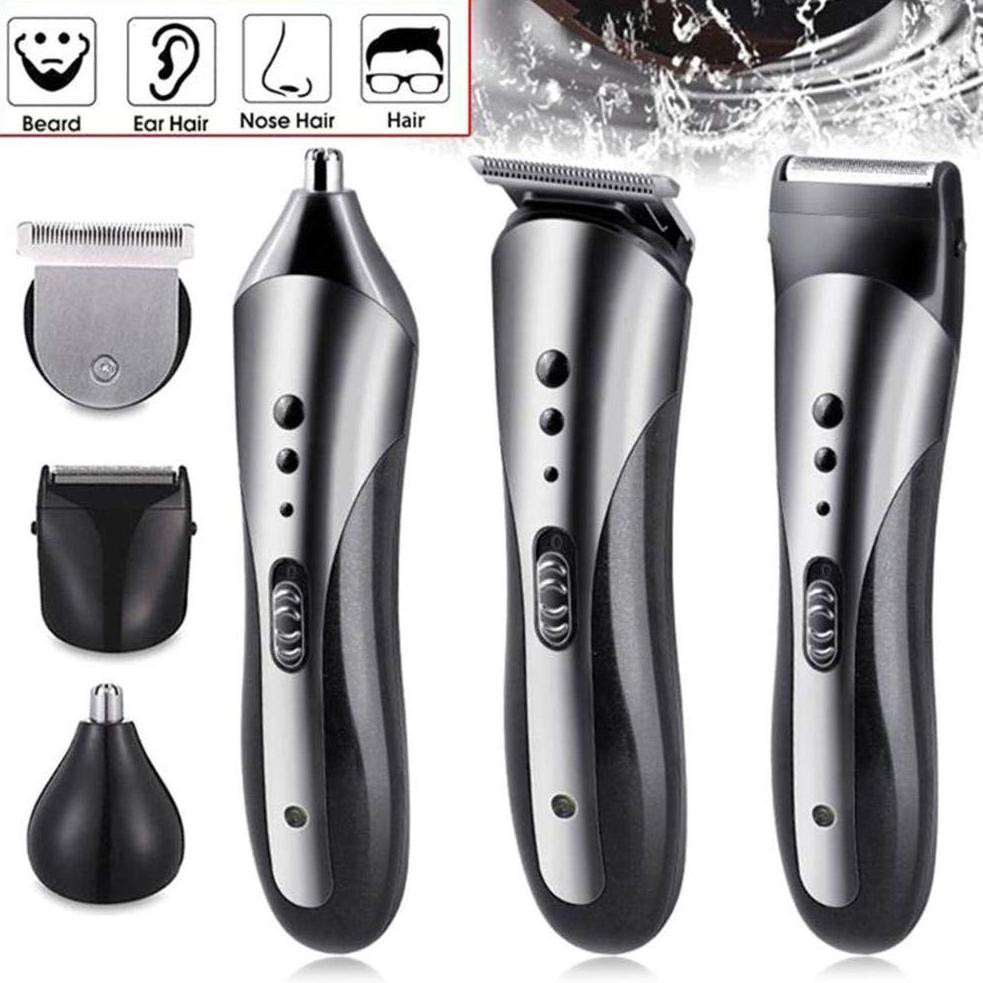 Alat Cukur Clipper KM-1407 Alat Mesin Cukur Rambut Kumis Jenggot Sistem Charger