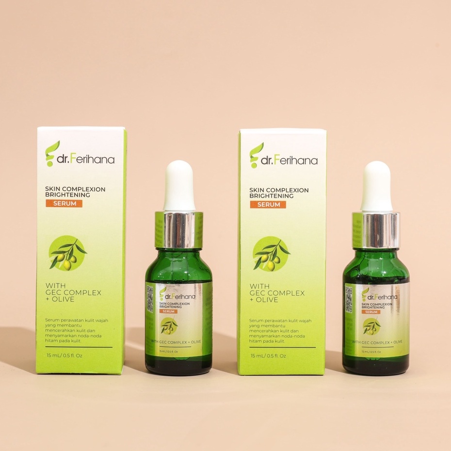 Dr. Ferihana Skin Complexion Brightening Serum Wajah Mencerahkan Kulit Menghilangkan Flek Hitam, Melasma &amp; Hiperpigmentasi Anti Aging Perawatan Kecantikan BPOM