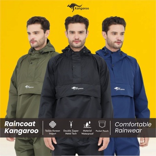 Jual KANGAROO RAINCOAT Jas Hujan Anti Bocor Jas Hujan Kangguru Jas