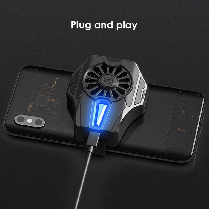 MEMO DL01 Kipas Pendingin Handphone Heatsink Radiator Cooling Fan HP
