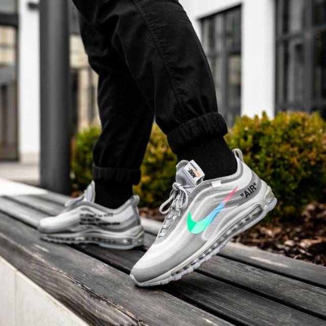 Sepatu Nike x Off-White Air Max 97 Menta