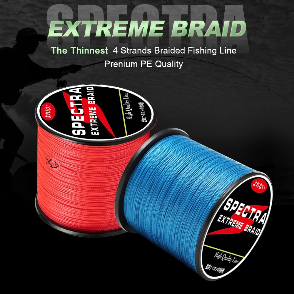 SENAR PANCING SPECTRA PE EXTREME BRAID SENAR PANCING SUPERKUAT ANTIKERITING 300- 500 METER FISHING FM-PEL