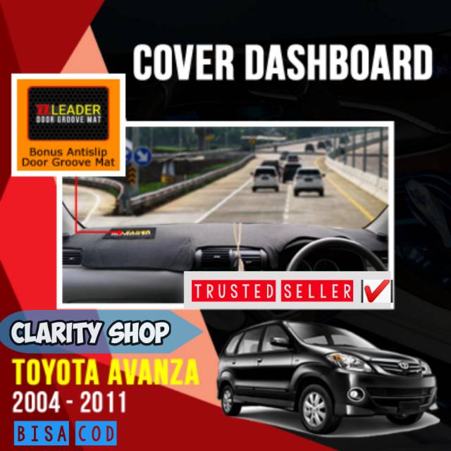 Interior mobil Dashboard Cover Avanza lama | pelindung dashboard Avanza lama