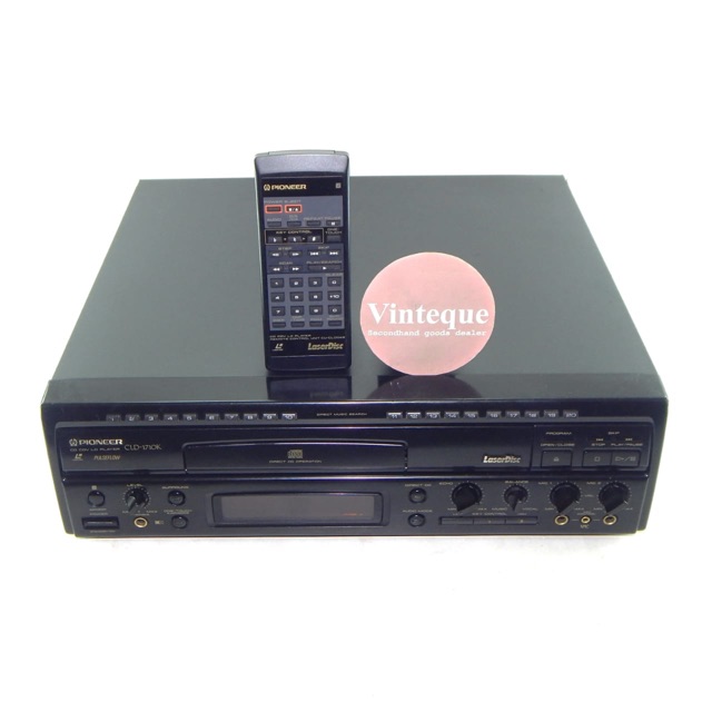 Video Player Vintage Laser Disc PIONEER CD CDV LD Player CLD-1710K Rare Japan