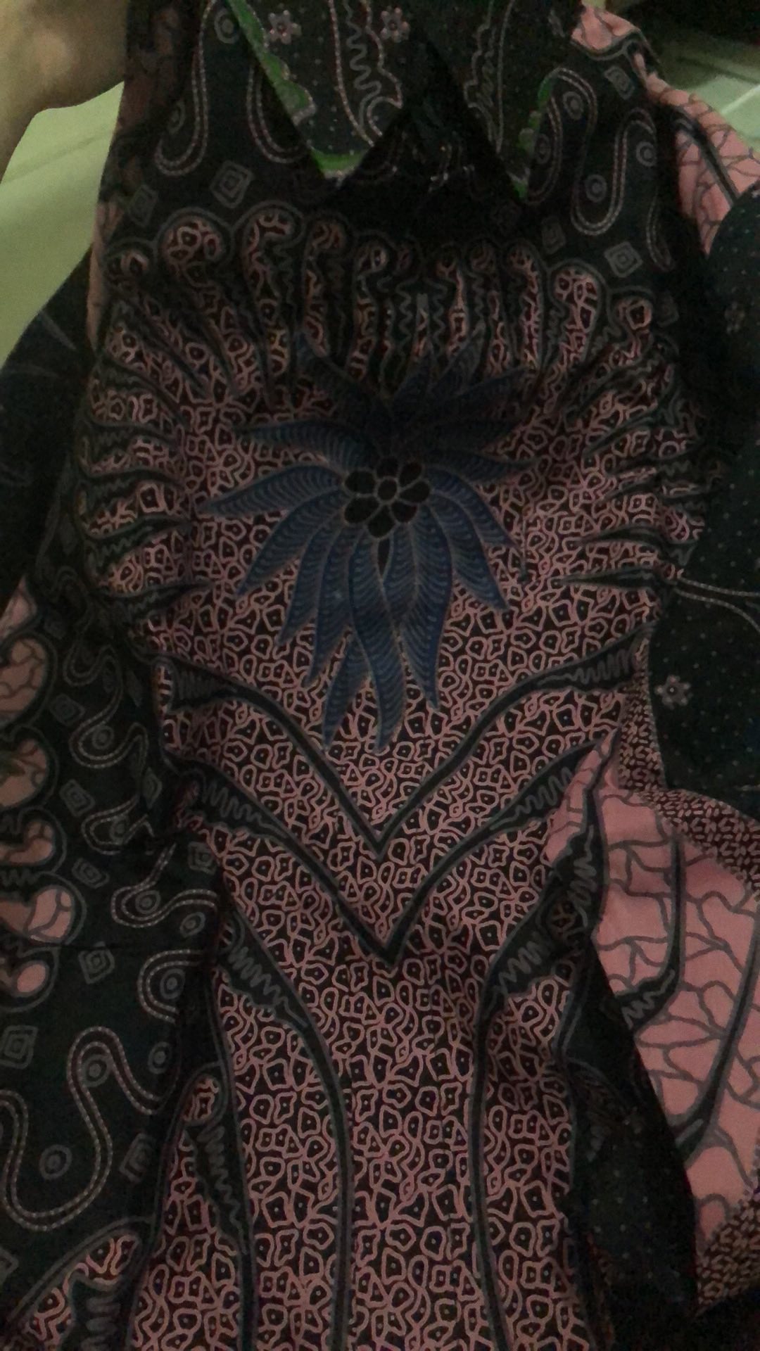 Batik Pria Premium Full Furing Biru Ungu Katun Sragenan Ori Batik Solo