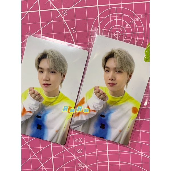 BTS photocard official fc mobile japan renewal suga yoongi