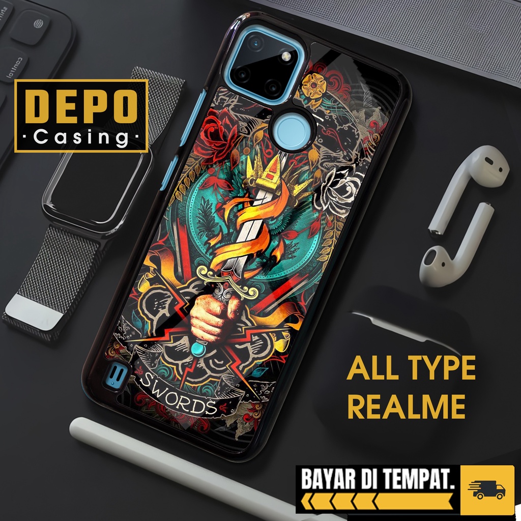Case Realme C21 C21Y C31 C35 Casing Hp Realme C21 C21Y C31 C35 Glossy Case Depo Casing [OTO] Casing 