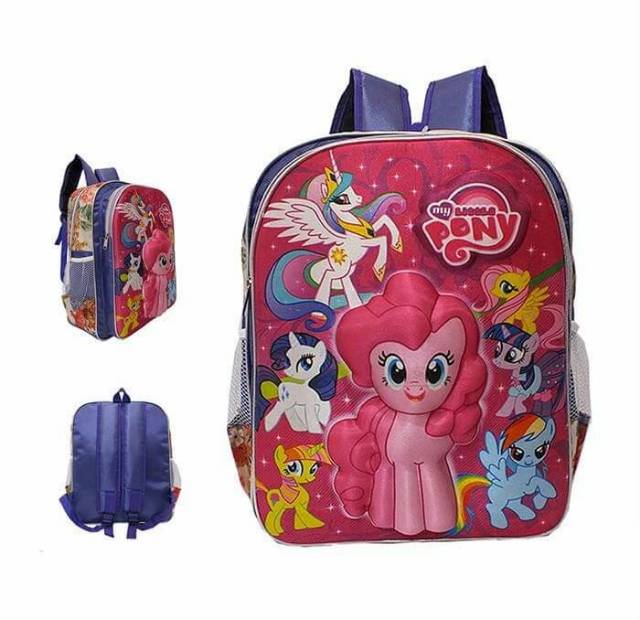 TAS RANSEL SEKOLAH ANAK PEREMPUAN MY LITTLE PONY