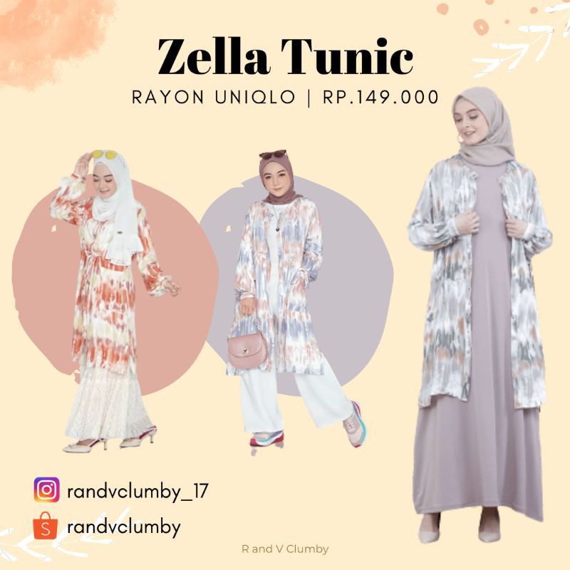 Zella Tunic Marsplan Latisza / Tunic outfit, OOTD, Tunik Latisza