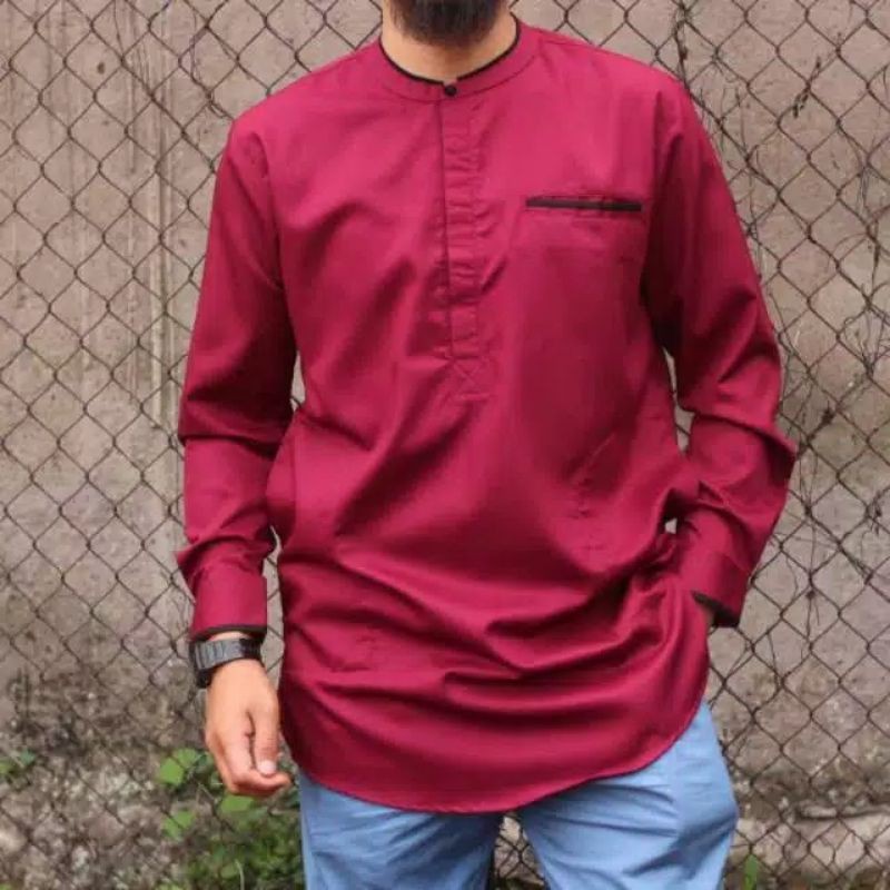 koko kurta lengan panjang M L XL XXL