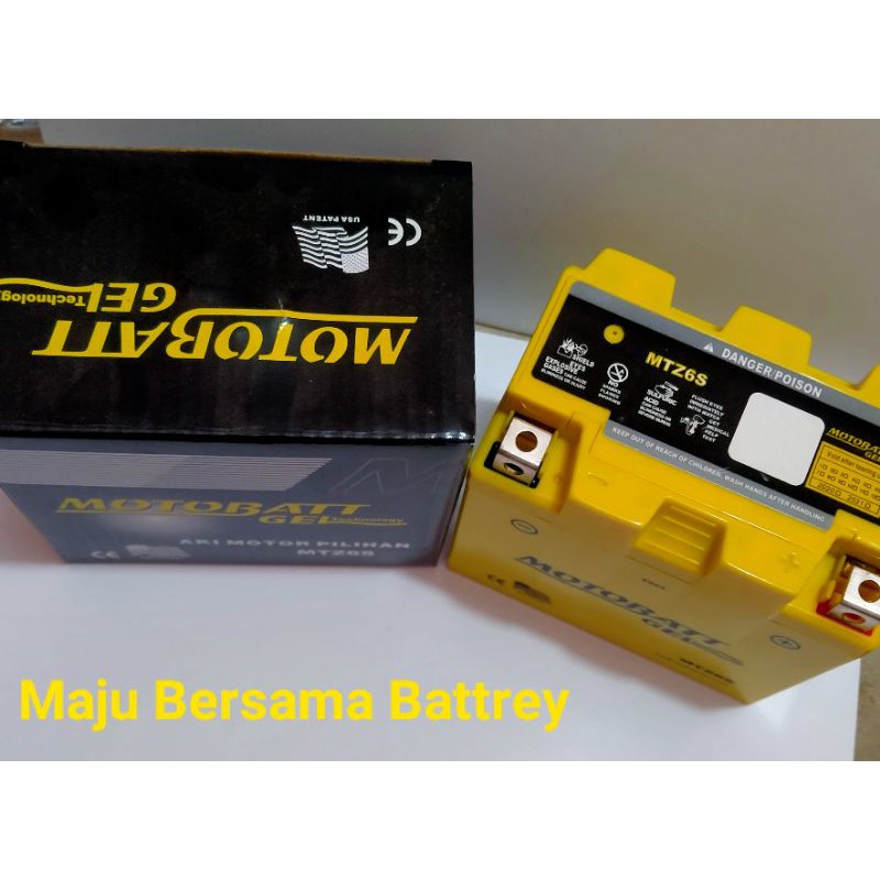 Aki Motor Motobatt MTZ6S