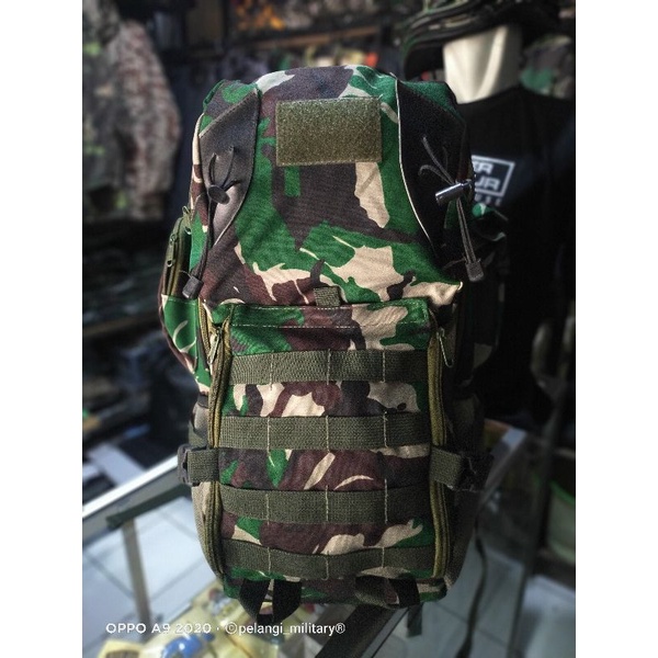 Tas punggung loreng malvinas/tas model hiu/tas ransel tactical