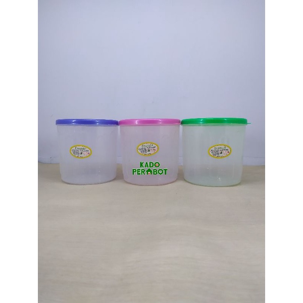 Toples EMERALD 1.5kg - toples plastik jelly -toples warna topping es