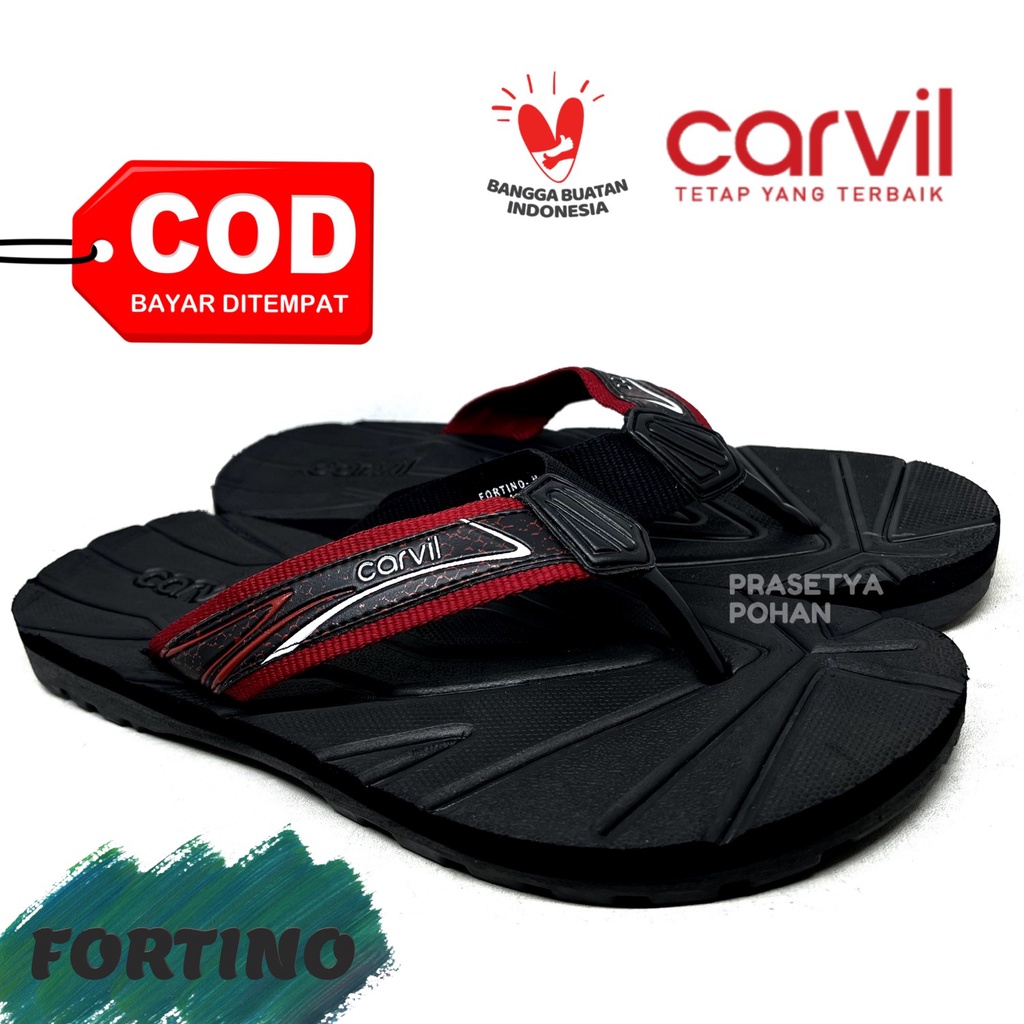 Sandal Pria Original Carvil Premium ANTI AIR dan ANTI SLIP