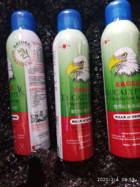 [ready] Eagle Eucalyptus Disinfectant Spray Exp 2025