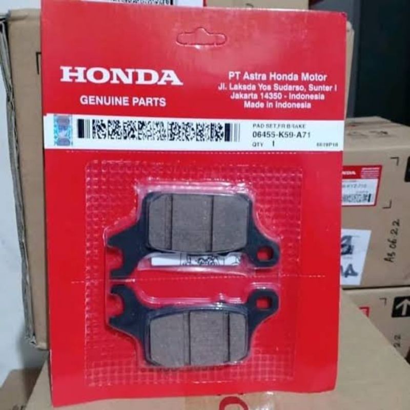 Kampas rem depan  Honda vario 150 K56