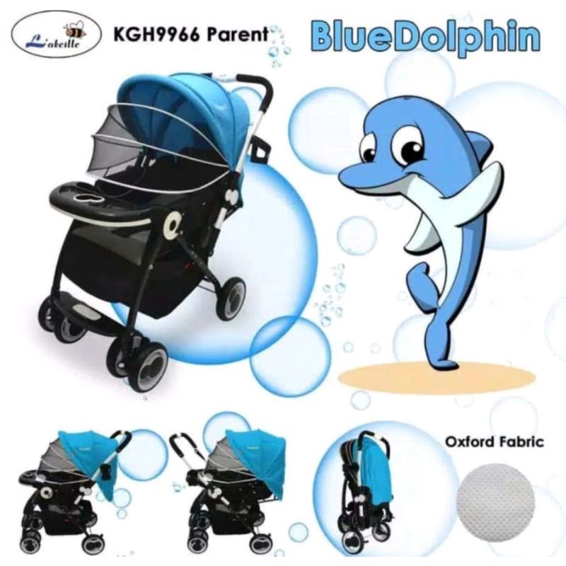 Labeille stroller parent KGH9966 / kereta dorong bayi lucu murah