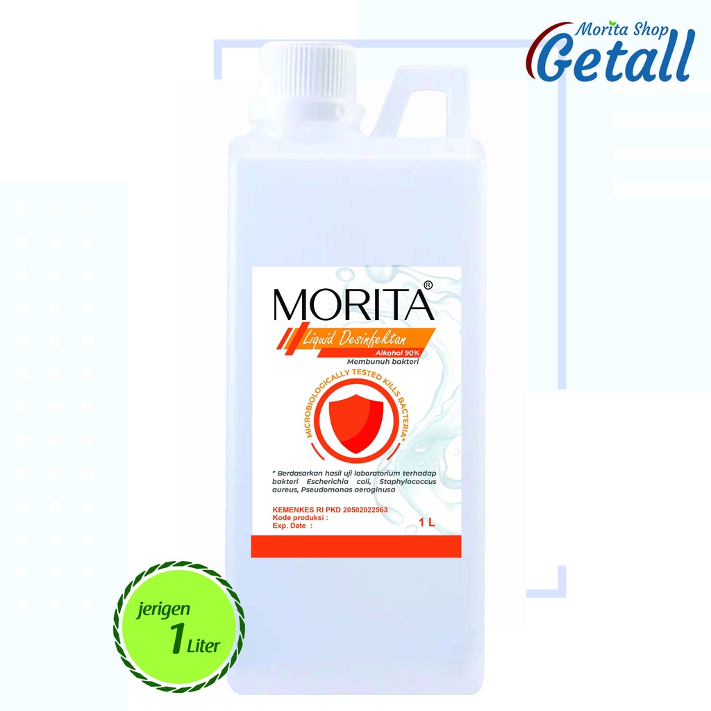 Morita Shop Liquid Desinfektan Alkohol 90%+o-cymen 0.2%