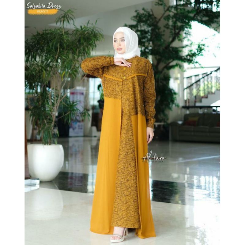 Gamis Rompi Gamis Rompi Terpisah / Bisa dilepas Fashion Muslim Wanita 2022