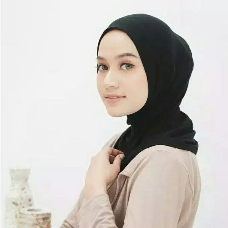 𝗖𝗮𝗿𝗲.𝗶𝗻 Inner Ninja Resleting Manset Hijab Iner Malay/Euro PREMIUM High Quality