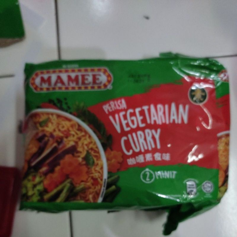 MAMEE Mie Vegetarian / MAMEE Mie Curry