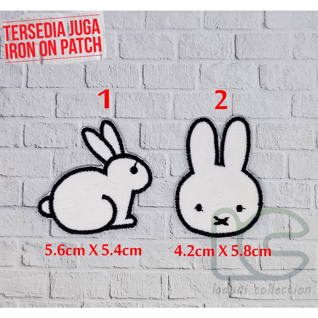 [simple patch] Patch Bordir Kelinci