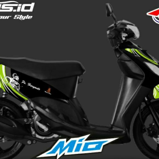 STIKER LIVERY BUS || MIO SPORTY, LIVERY HR & STJ