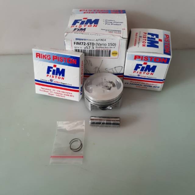 piston kit vario 150 oversize 0 FIM