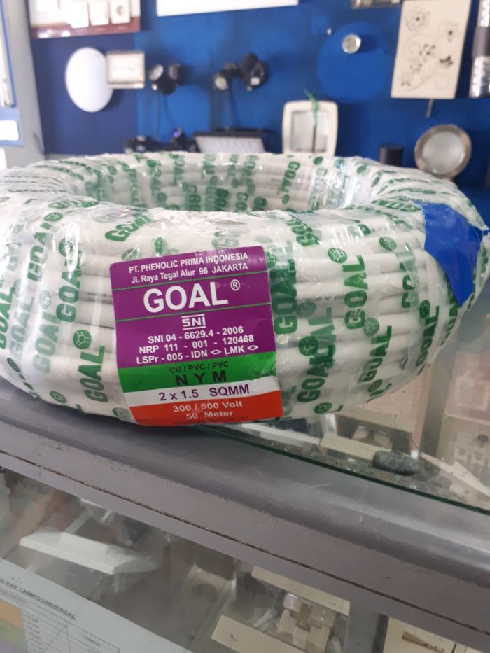 KABEL GOAL NYM 2X1.5mm Termurah