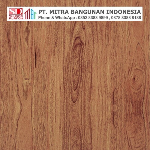 Shunda Plafon PVC - Sienna Walnut Wood - PL 08.029 PL 10.029