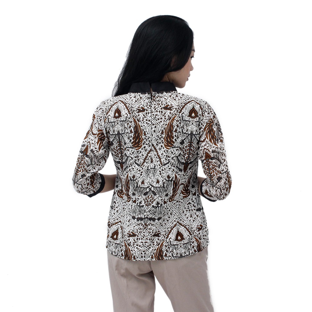 ATASAN BLOUSE BATIK SERAGAM KANTORAN