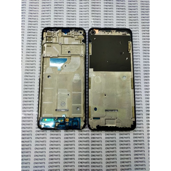 FRAME BEZZEL TULANG TENGAH DUDUKAN LCD INFINIX HOT 10 X682 ORIGINAL