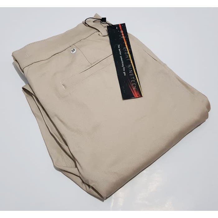 Celana Chino Pria Celana Panjang Pria PREMIUM QUALITY Cream