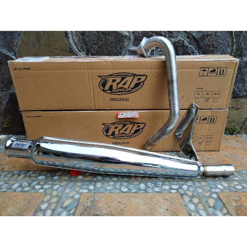 knalpot CB plorr RAP knalpot corbi rap pnp CB GL MP Tiger knalpot cb plor RAP knalpot cb125 blorr