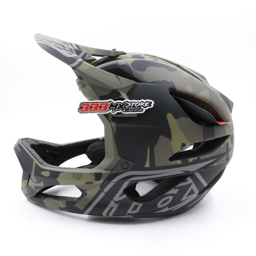 TLD STAGE CAMO HELM SEPEDA TLD STAGE HELM MTB TLD STAGE CAMO EDITION
